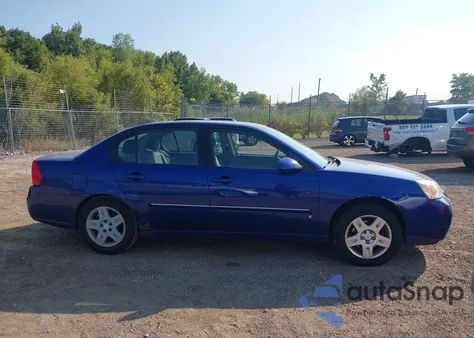 2006 Chevrolet Malibu Lt из США, поврежденный, VIN 1G1ZT51866F275564